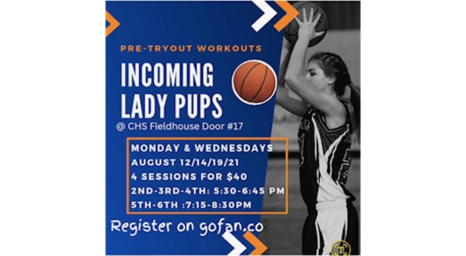 Lady Pups Pre-Tryout Basketball Training