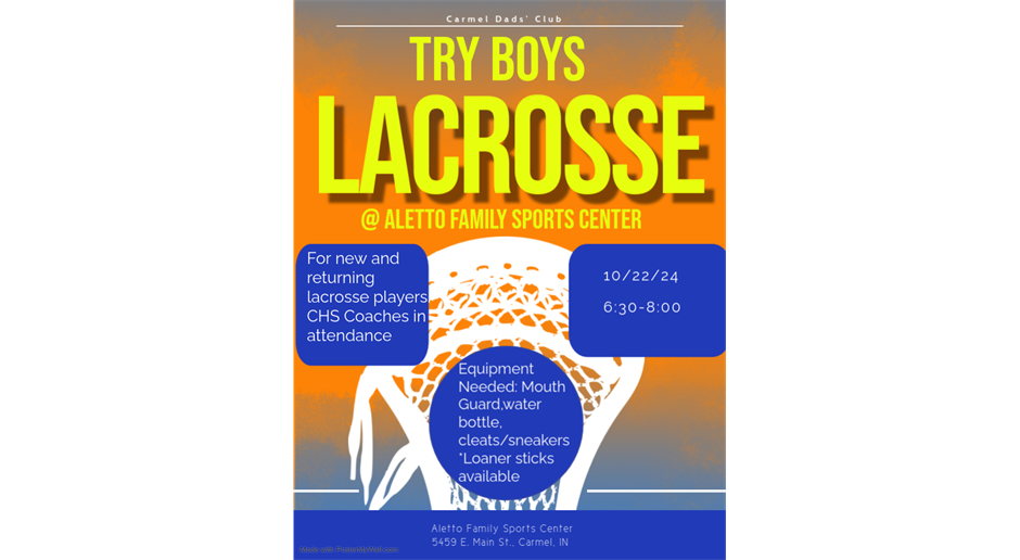 Try Boys Lacrosse - October 22nd