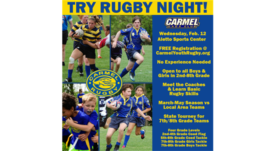 Try Rugby Night - February 12th